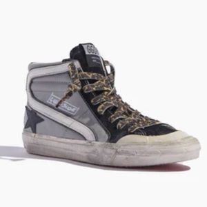 Brand new in box Golden Goose Slide in Black/Gray/White, size 40